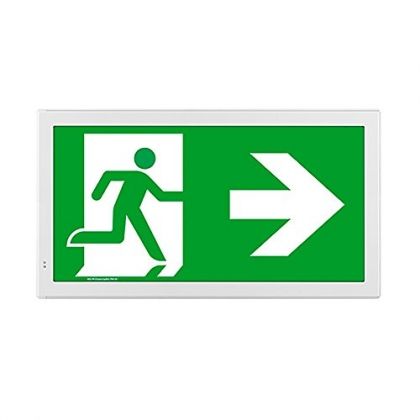 IP65 Emergency Light Up Safety Exit Warning Light - Foto 4