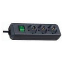 Socket 3x 2P+E Eco-line with switch and cable 1.5m Black - Brennenstuhl Eco-line BS1152300015