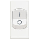 Double pole switch 32A 1M White - bticino Axolute HD4011