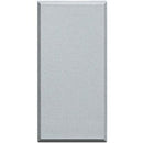 Blank module 1M Aluminium - bticino Axolute HC4950