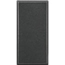 Blank module 1M Anthracite - bticino Axolute HS4950