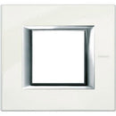 Frame 2M Rectangular White Limoges (BG) - bticino Axolute HA4802BG