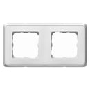 Frame 2x White /plastic pack - till the end of stock/ - Legrand Cariva 694102