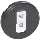Face plate for 1xRJ45 Graphite socket - Legrand Celiane 67951