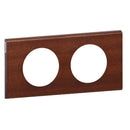 Frame 2x Acajou (Mahogany) - Legrand Celiane 69222