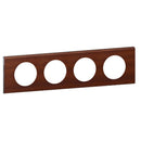 Acajou 4x Frame (Mahogany) - Legrand Celiane 69224