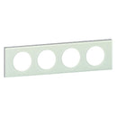 Frame 4x Verre Kaolin (Kaolin glass) - Legrand Celiane 69314