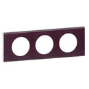 Frame 3x Cuir Pourpre couture (Purple stitched leather) - Legrand Celiane 69443