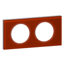 Frame 2x Verre Carmin (Carmine glass) - Legrand Celiane 69472