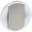 Faceplate for switch and button with halo titanium - Legrand Celiane 65104