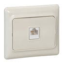 Phone socket 1xRJ11 Cream - Legrand Kaptika 782144