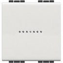 Single pole axial switch 2M White - bticino Livinglight N4051M2AN