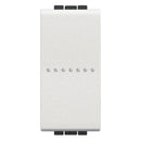 Deviator axial switch 1M White - bticino Livinglight N4053AN