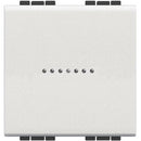 Deviator axial switch 2M White - bticino Livinglight N4053M2AN