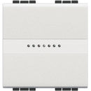Cross switch axial 2M White - bticino Livinglight N4054M2