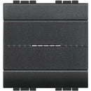 Cross switch axial 2M Anthracite - bticino Livinglight L4054M2