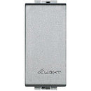 Blank module 1M Aluminium - bticino Livinglight NT4950
