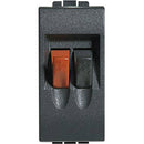 Speaker socket 1M Anthracite - bticino Livinglight L4294
