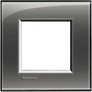 Frame 2M Square London fog (KF) - bticino Livinglight LNA4802KF