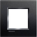 Frame 2M Square Anthracite (AR) - bticino Livinglight LNA4802AR