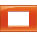 Frame 3M Square Orange (OD) - bticino Livinglight LNA4803OD