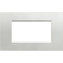 Frame 4M Square Silver (AG) - bticino Livinglight LNA4804AG