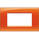 Frame 4M Square Orange (OD) - bticino Livinglight LNA4804OD