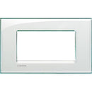 Frame 4M Square Aquamarine (KA) - bticino Livinglight LNA4804KA