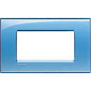 Frame 7M Square Blue (AD) - bticino Livinglight LNA4807AD