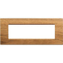 Frame 7M Square Walnut (LNC) - bticino Livinglight LNA4807LNC