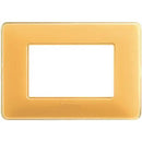 Frame 3M Amber (CAB) - bticino Matix AM4803CAB