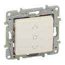 Blind control switch 10A 3-position Cream - Legrand Niloe 764611