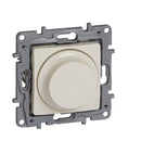 Rotary dimmer for all loads 5-300W/3-300V and LED 5-75W Cream - Legrand Niloe 764688