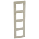 Frame 4x Café - Legrand Niloe 665034