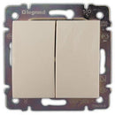 Serial deviator switch Cream - Legrand Valena 774308
