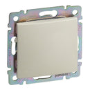 Single pole switch IP44 Cream - Legrand Valena 774101