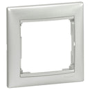 Frame 1x Aluminium - Legrand Valena 770151