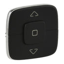 Faceplate for control of blinds Black - Legrand Valena Allure 755148