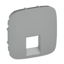 Faceplate for 1xRJ45 Aluminium socket - Legrand Valena Allure 755417