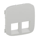Face plate for 2xRJ45 White socket - Legrand Valena Allure 755425