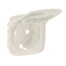 Face plate for shuko socket with cover Cream - Legrand Valena Allure 754846