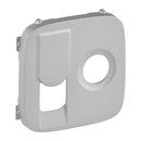 Face plate for TV+RJ45 Aluminum socket - Legrand Valena Allure 754837