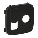 Faceplate for TV+RJ45 Black - Legrand Valena Allure 754838