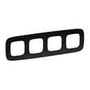 Frame 4x Black mat - Legrand Valena Allure 754404