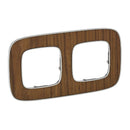 Frame 2x Walnut - Legrand Valena Allure 754462