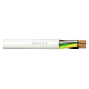 Cable H05VV-F 2x1.00 white - 100 m - BG H05VV-F 4013020010