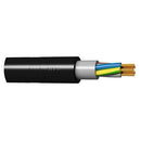 Cable NYY 3x4.0 black - 100 m - BG NYY 4022030040
