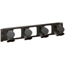 Panel 19" 2U, 4 PVC clips - Legrand LCS 46523