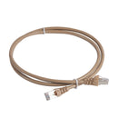 Cord C5e F/UTP 1.0 m PVC, brown - Legrand Linkeo 632740