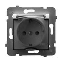 Shuko socket 2P+E IP44 White - OSPEL Aria GPH-1US/m/00/d